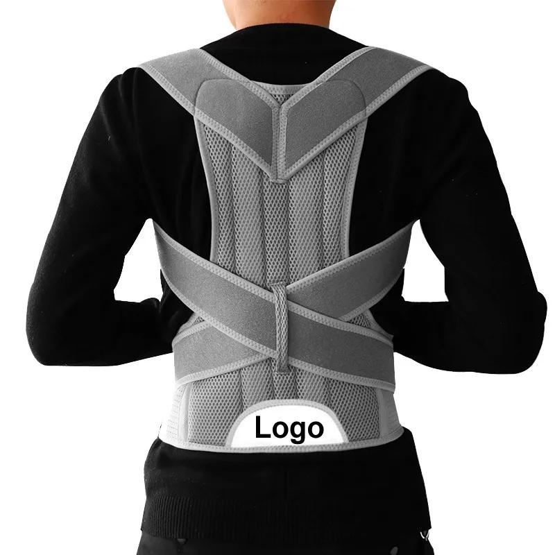 Magnetic Bar Shoulder Support Back Brace Posture Corrector Vest for Scoliosis Orthopedic Belt Pain Relief