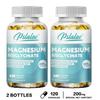 Pslalae Magnesium Glycine Capsules, 200 mg per serving, essential minerals, nutritional supplement.