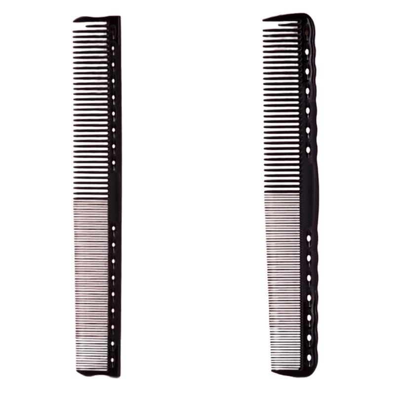 Static Free Resin Hair Comb For Precise Flat Top Cut Smooth Design Suitable For Most Hair Types