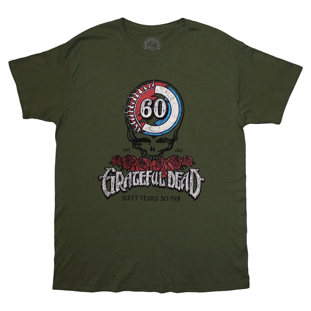 Grateful Dead 60th Roses T Shirt XXXXL