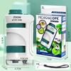 Zoom 60x-180x Portable Microscope Kids Science Toy Little Scientist Microscope