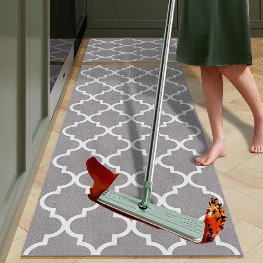 Fashion Simple Nordic Style Kitchen Mat  Carpet House Hold Carpet Modern Home Decor