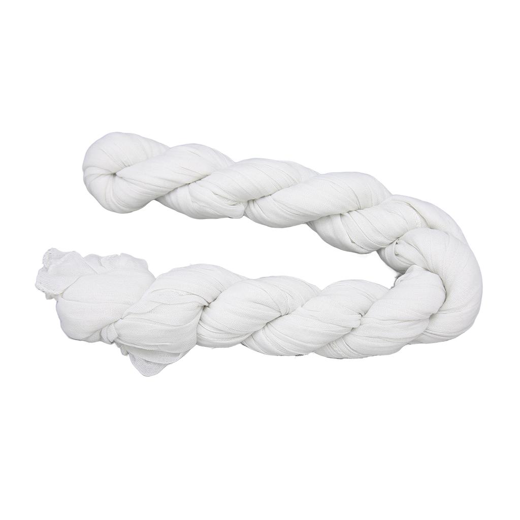 White Cheesecloth Table Runner 9.8ft Long Romantic Rustic Soft Skin Friendly Decorative Table