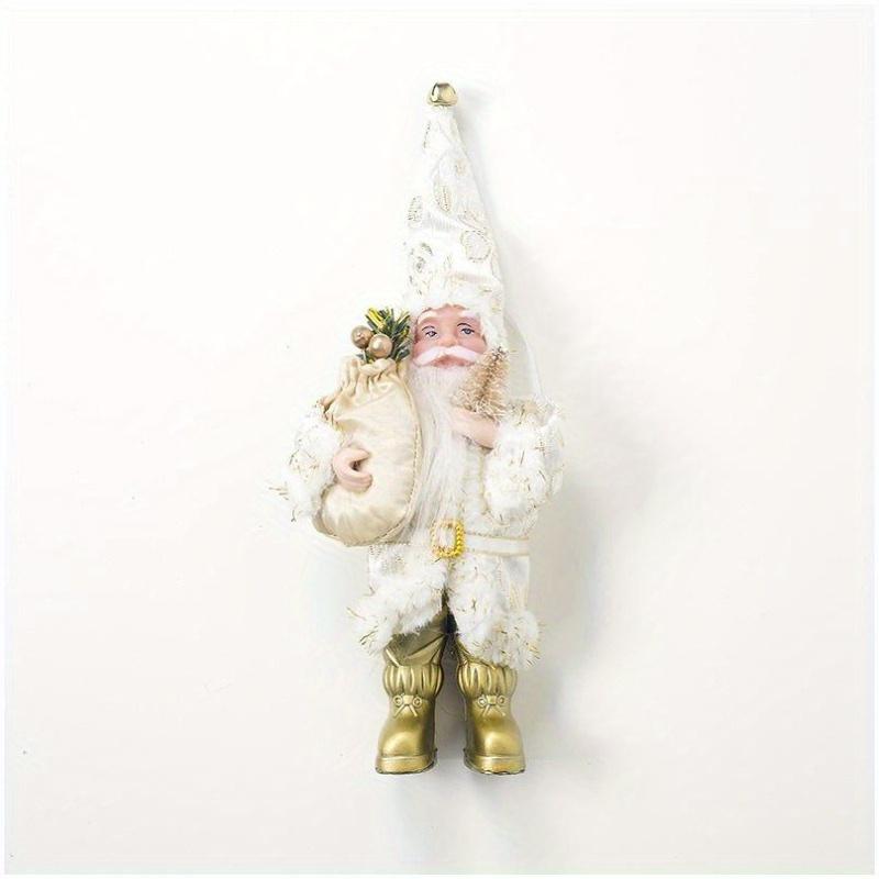 1pc Santa Claus Standing Posture Christmas Tree Pendants Figurines Christmas Party New Year DIY Decoration