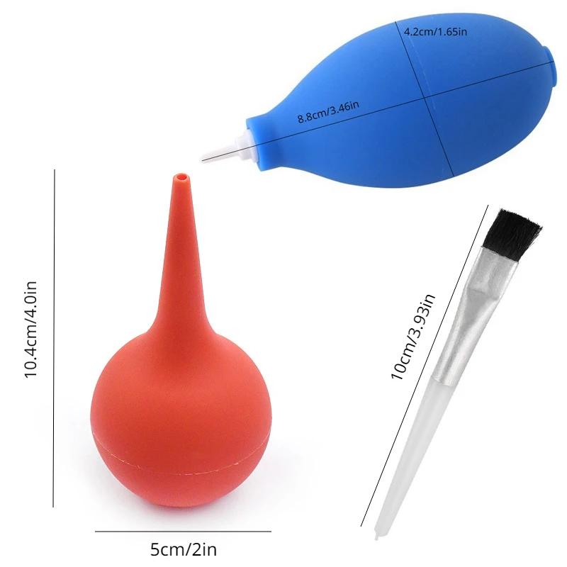 8 stücke Uhr Staub Luft Gebläse Pumpe Gummi Reinigung Armbanduhr Teile Reiniger Pinsel Werkzeug Reinigung Anzug Uhr Reparatur Werkzeug pflege Kit