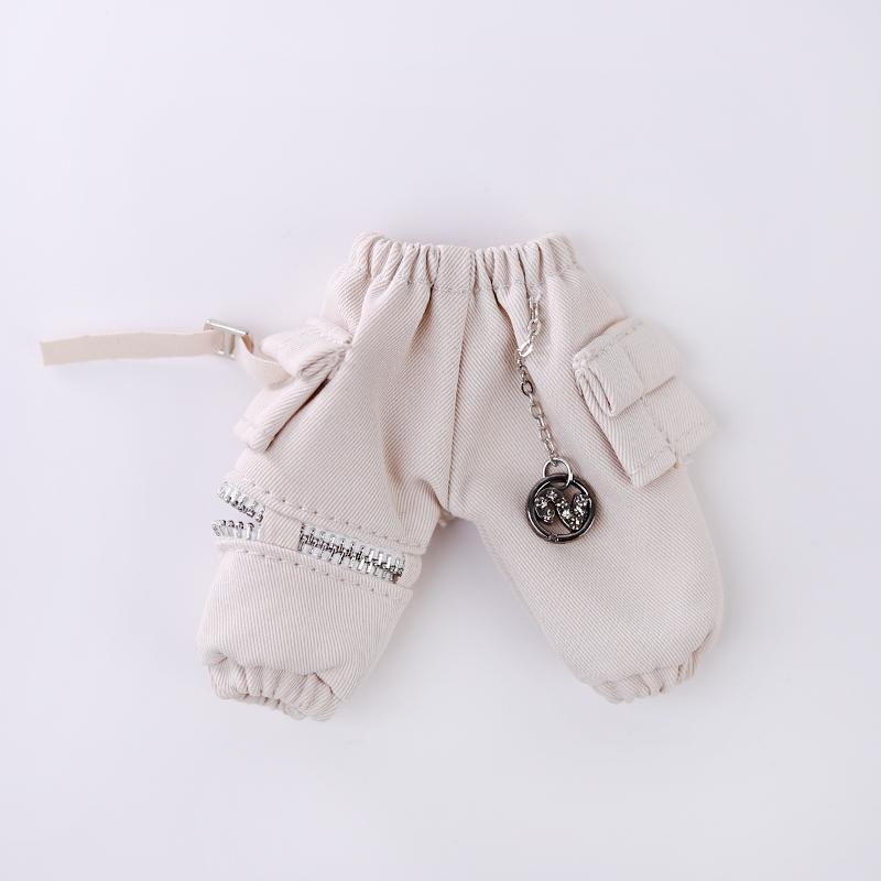 Tuta con Catena per Bambole OB11 Pantaloni per Bambole Ob11 1/12 Abbigliamento Accessori Moda Quotidiana Casual per Bambini Fai da Te