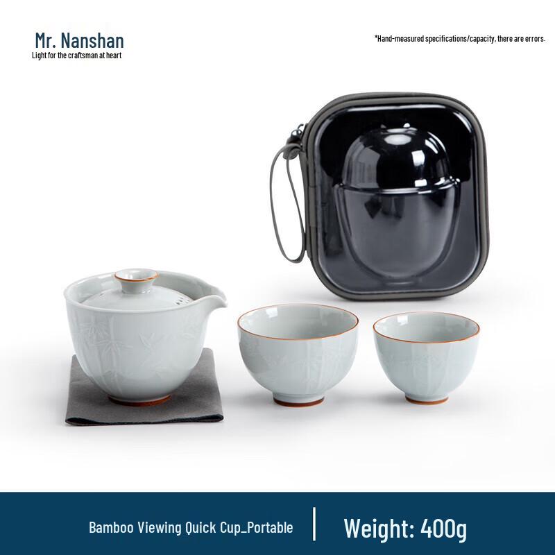 Portable Ceramic Kung Fu Tea Set