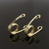 Gold Silver 3.5  Chrome Custom Torsion Solo Seat Springs For Chopper Bobber Motorcycle