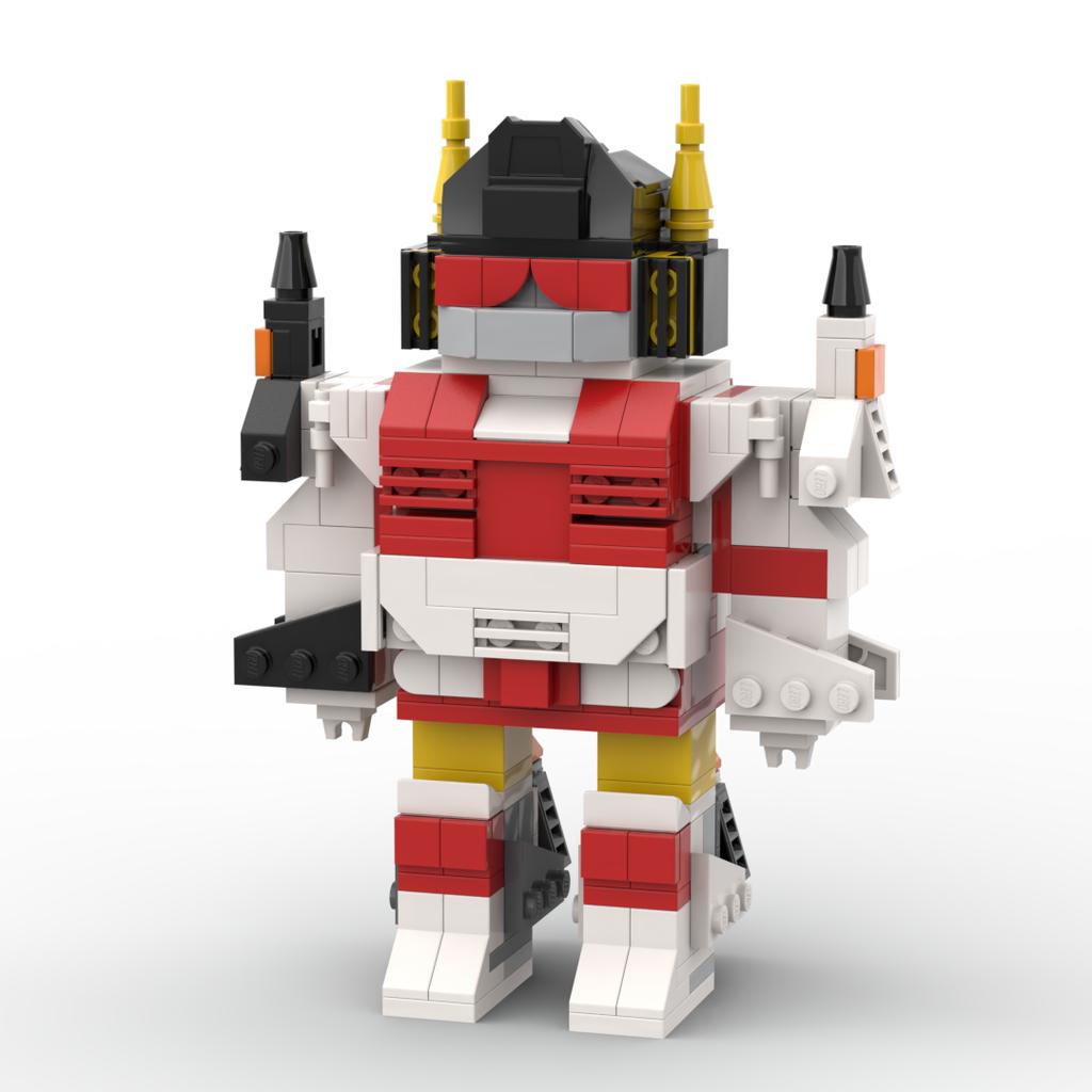 *Transform Auto Robot Brickheadz * Star Scream Jazz Prime DIY Enlighten MOC Block Brick set,Compatible With