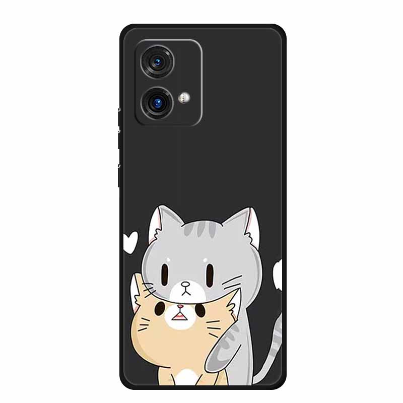For Motorola Moto G84 G54 5G Case Fashion TPU Soft Silicone Cover Phone Cases for Moto G54 MotoG84 2023 Original New Tiger Capa