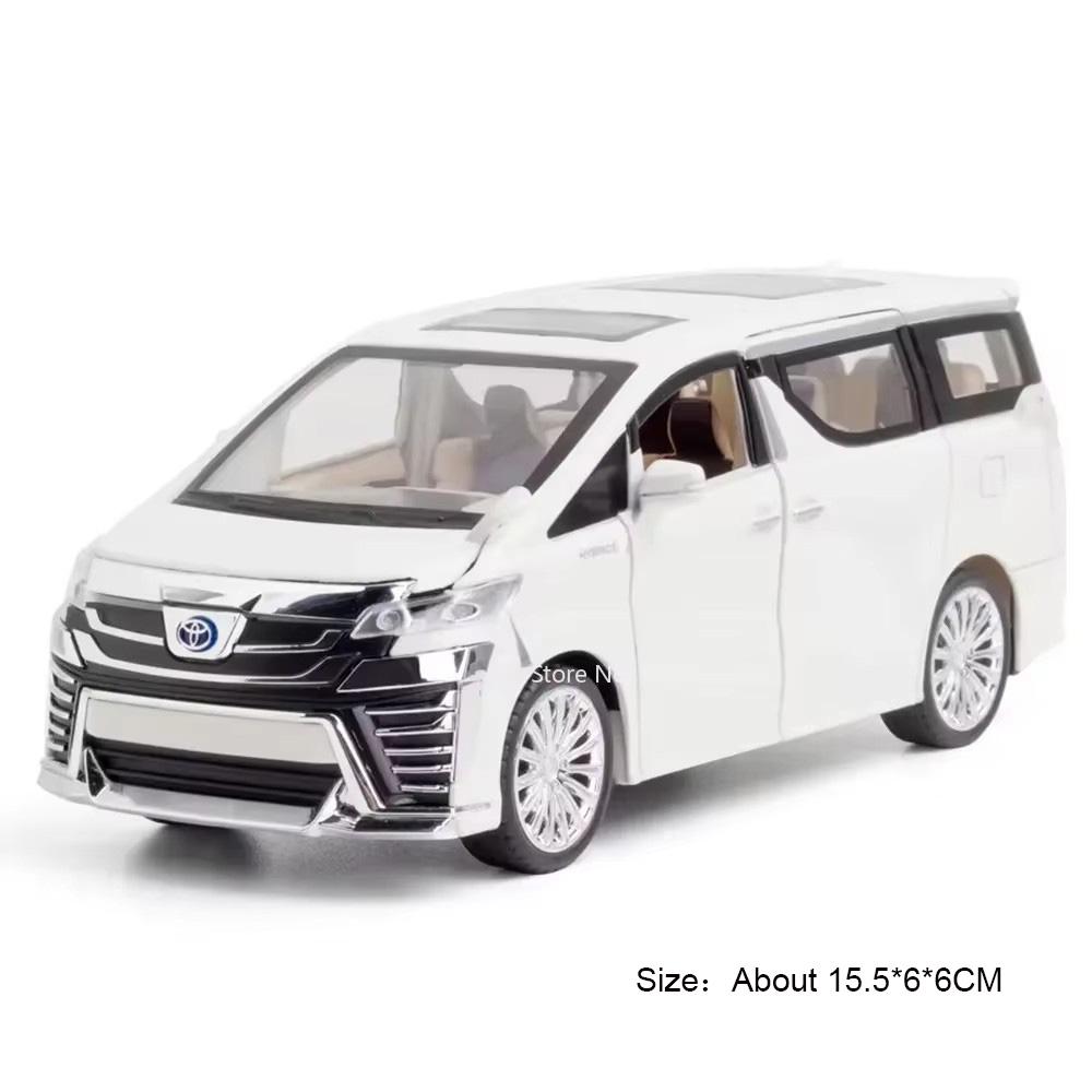 

1:Масштаб 32 Сплав Alphard Vellfire Игрушечные Машинки Модели 6 Дверей Открываются MPV Игрушки Машинки с Оттягивающимся Механизмом для Парня Подарки на Праздник