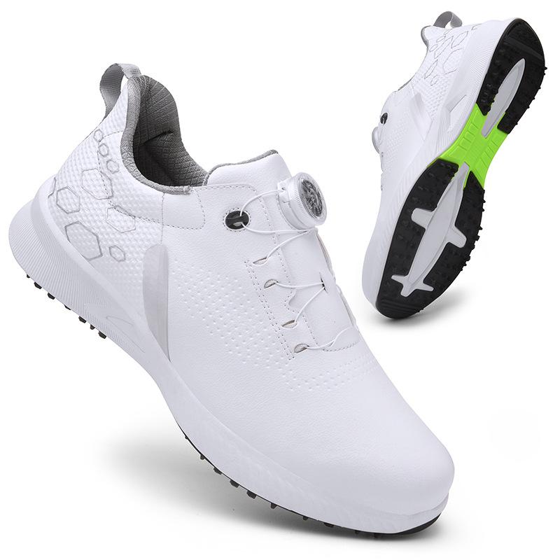 Size 36-47 Men Women Golf Shoes Quick Lace Professional Luxury Golf Light Weight Walking Footwears