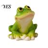 Small Tabletop Garden Decor Mini Resin Frog And Turtle Statues, Micro Landscape Animal Ornaments, Succulents Planter Embellishments Figurines for Pots