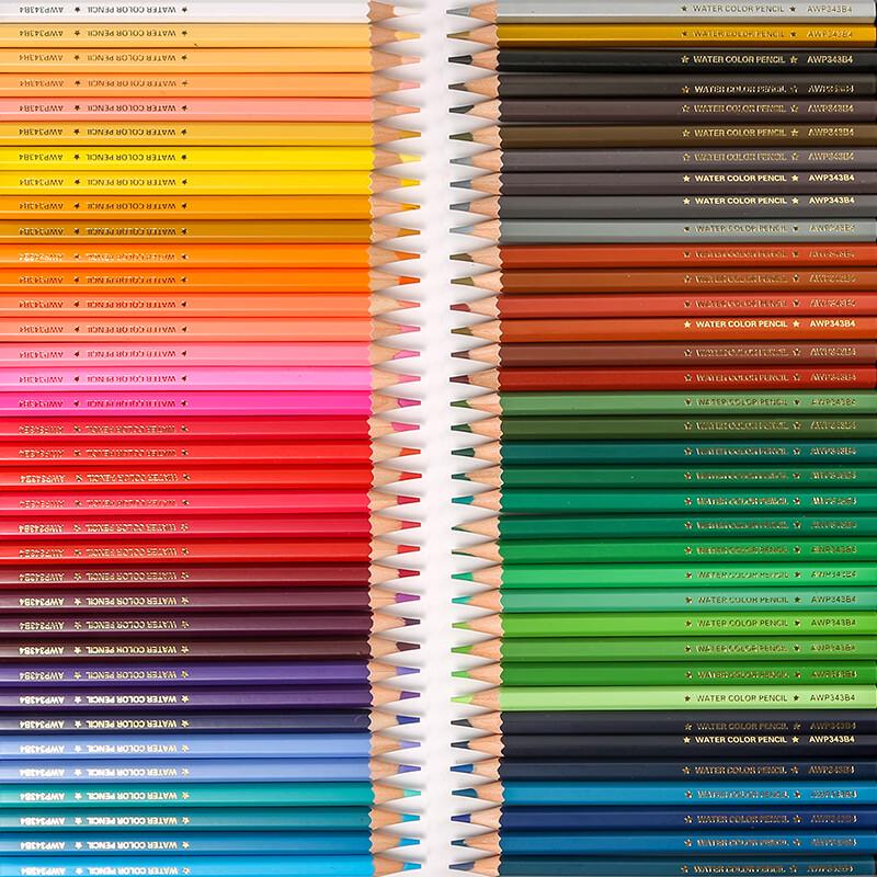 M&G 72-Color Water-Soluble Colored Pencil Set