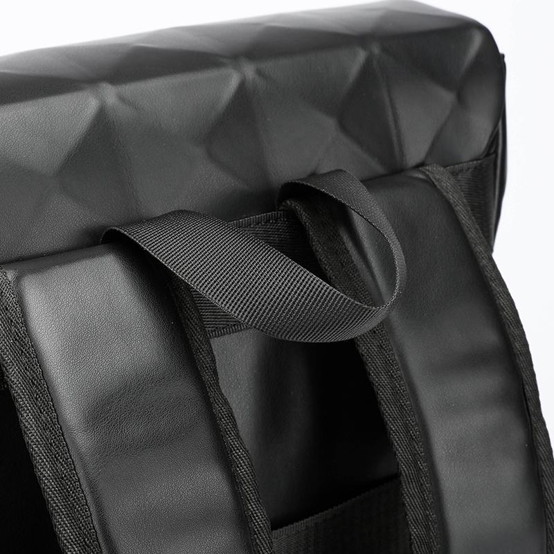 Trendy casual backpack for men's commuting, large capacity travel, computer backpack, minimalist, college student backpack