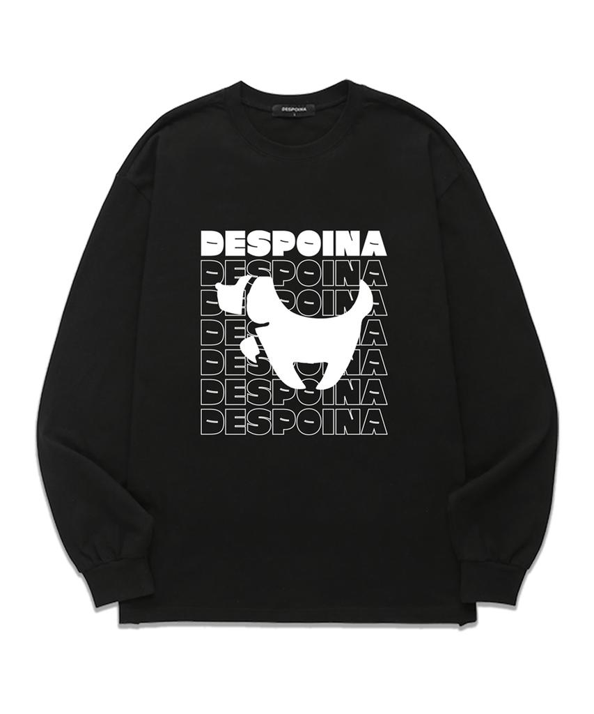 Ujeu Dog Typo Long Sleeve (Dls004) Black