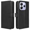 For Xiaomi Redmi Note 14 4G (163.25x76.55x8.16mm) Case PU Leather Diamond Texture Wallet Phone Cover