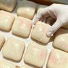 5Pcs Mini Toast Soft Slow Rise Stress Relief Toy Realistic Bread Butter Design Sensory Fidget Gift for Kids And Adults