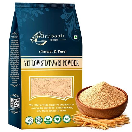 BIRJU MAHAVIR 1 Kg Pili Shatavari Powder - Yellow Asparagus Racemosus, (Model: BMKB-4) 1KG