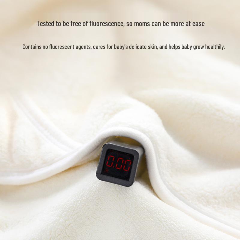 Water-Absorbent Cartoon Hooded Bath Towel Cape for Newborns & Toddlers