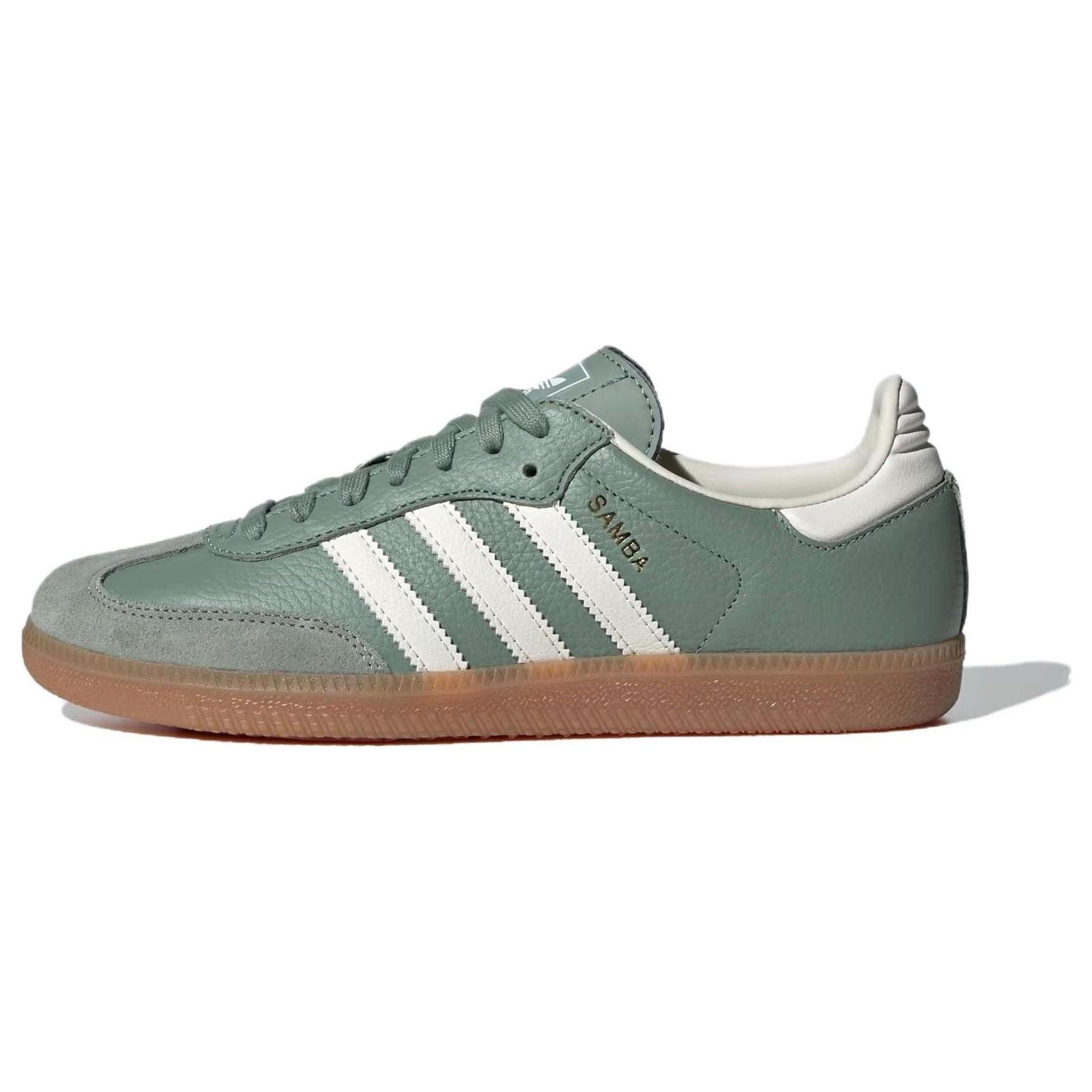 (WMNS) adidas Originals Samba OG Shoes Silver Green Women s IE7011 EU 36