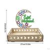 Eid Mubarak Dessert Tray Ramadan Decorative for