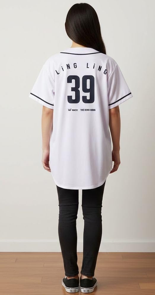 [Tower Records] BiSH X TOWER RECORDS Baseball Shirt, Linlin T-Shirt, Size M
