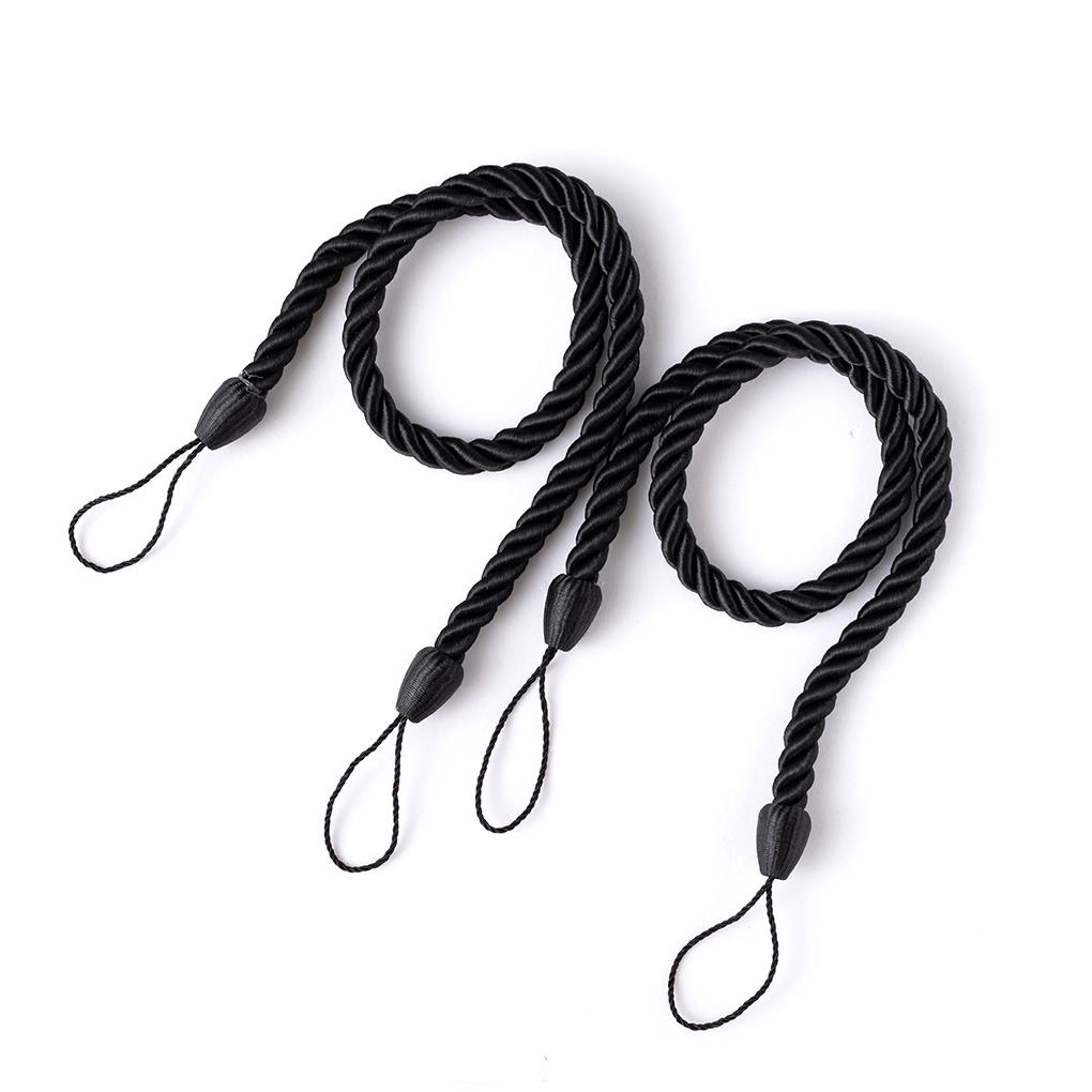 

2 шт., занавеска из полиэстера для дома, отеля, занавеска для гостиной, спальни, драпировка на подхвате, декоративный держатель, декор из волнистой веревки