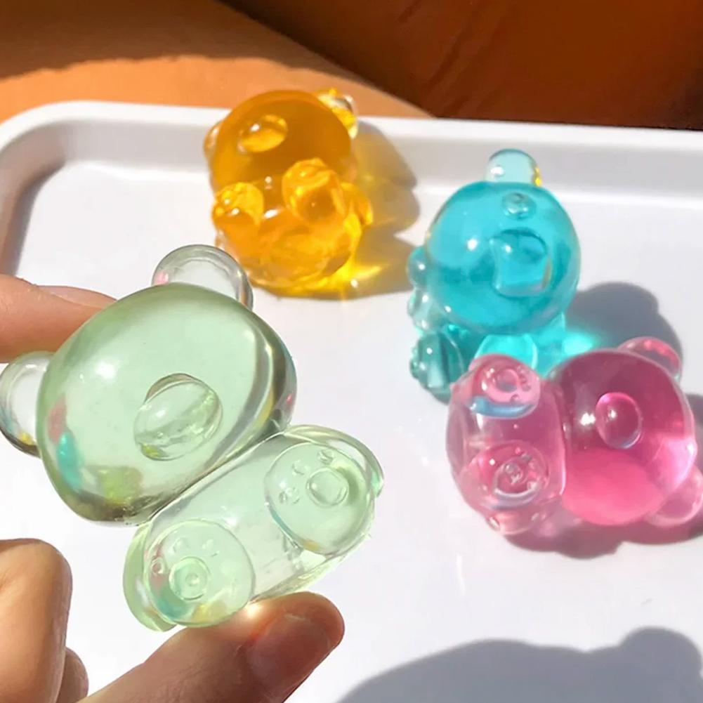 Super Klare Kleine Bären Maltose Quetsch- und Entspannungsspielzeuge Langsam Rückprallende Formbare Spielzeuge Belüftende Geschenke
