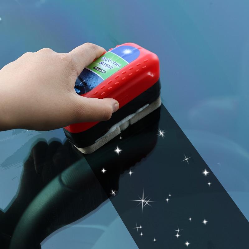 120ml New Auto Glass Anti-fog Agent Brush Windshield Oil Film Remover Cleaner Car Window Glass Fog Repellent Coating Liquid