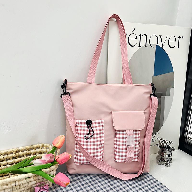 Internet celebrity women's bag 2025 new shoulder bag Korean version fashion messenger bag student tutoring bag
