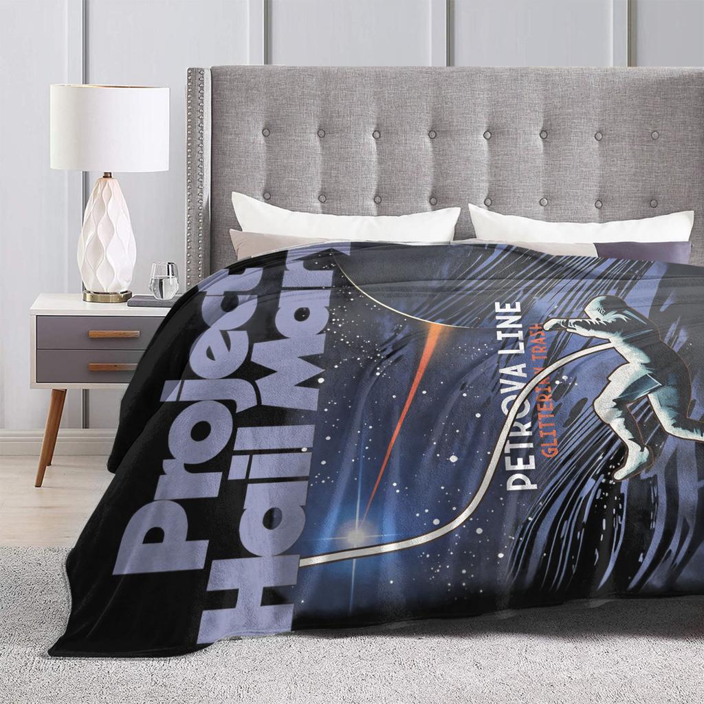Project Hail Mary 2026 Blanket Girls Flannel Throw Blanket For Living Room Soft Cozy Custom Quality Bedspread Gift Idea
