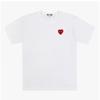 Comme Des Gar Ons Play Black HearT RhinesTone T shirT Ax T801 051