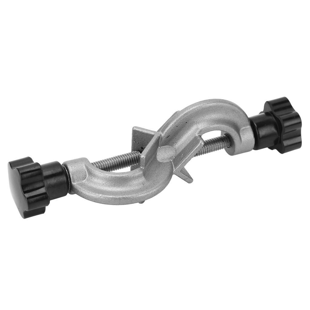 Cross Clamp Holder Stainless Steel Laboratory Stand Clamp Holder for Home Research Institute Use