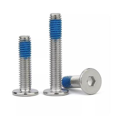Gold 304 Stainless Steel Flat Head Hex Socket Phillips M2-M6 Screws