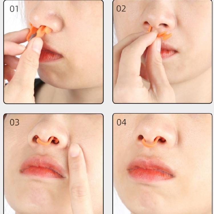 Sleep Enhancement Silicone Nasal Dilator Nose Vents for Respiratory Support and Snoring Reduction Secures Fit For Adult