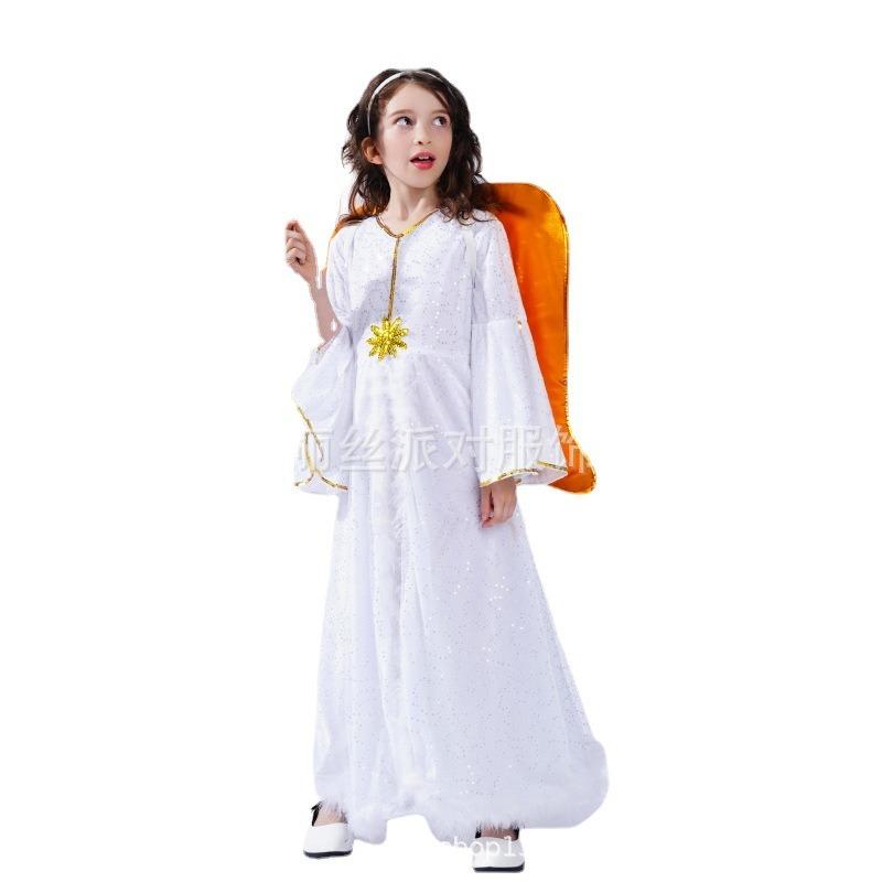 Angel clothing children's models, cosplay costumes, stage costumes, cosplay costumes, masquerade balls