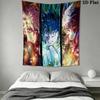 My Hero Academia Wall Tapestry Aesthetic Wall Hanging Printed Fabric Blanket Decorative Tapestries for Bedroom Living Room Home Decor
