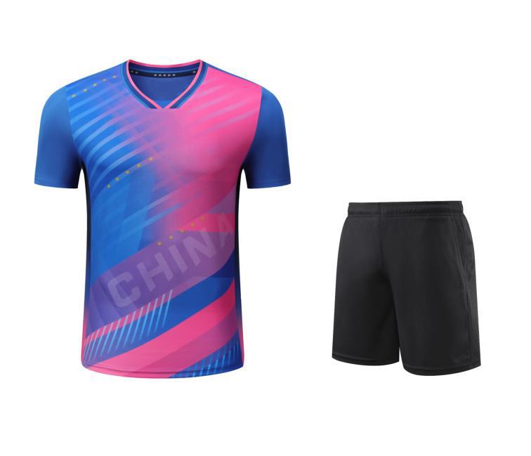 Quick-Dry Table Tennis Sportswear Set for Men, Women, Adults, and Children - Ideal for Training, Competition, and Team Events