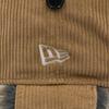 New Era Men's Cap, Corduroy Trapper, Beige, THE TRAPPER, 13750847, Beige, XL (63cm)