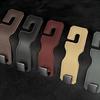 Hidden Car Back Seat Hook Headrest Suede Leather Soft Hanging Hook 20kg Load-Bearing Wear-Resistant Rear Row Hanger Accessories