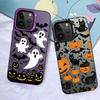 Halloween Pumpkin Head Phone Case For iPhone 17 Air 16e 16 Pro Max 15 14 Plus 13 12 Mini 11 Pro Shockproof Silicone Back Cover