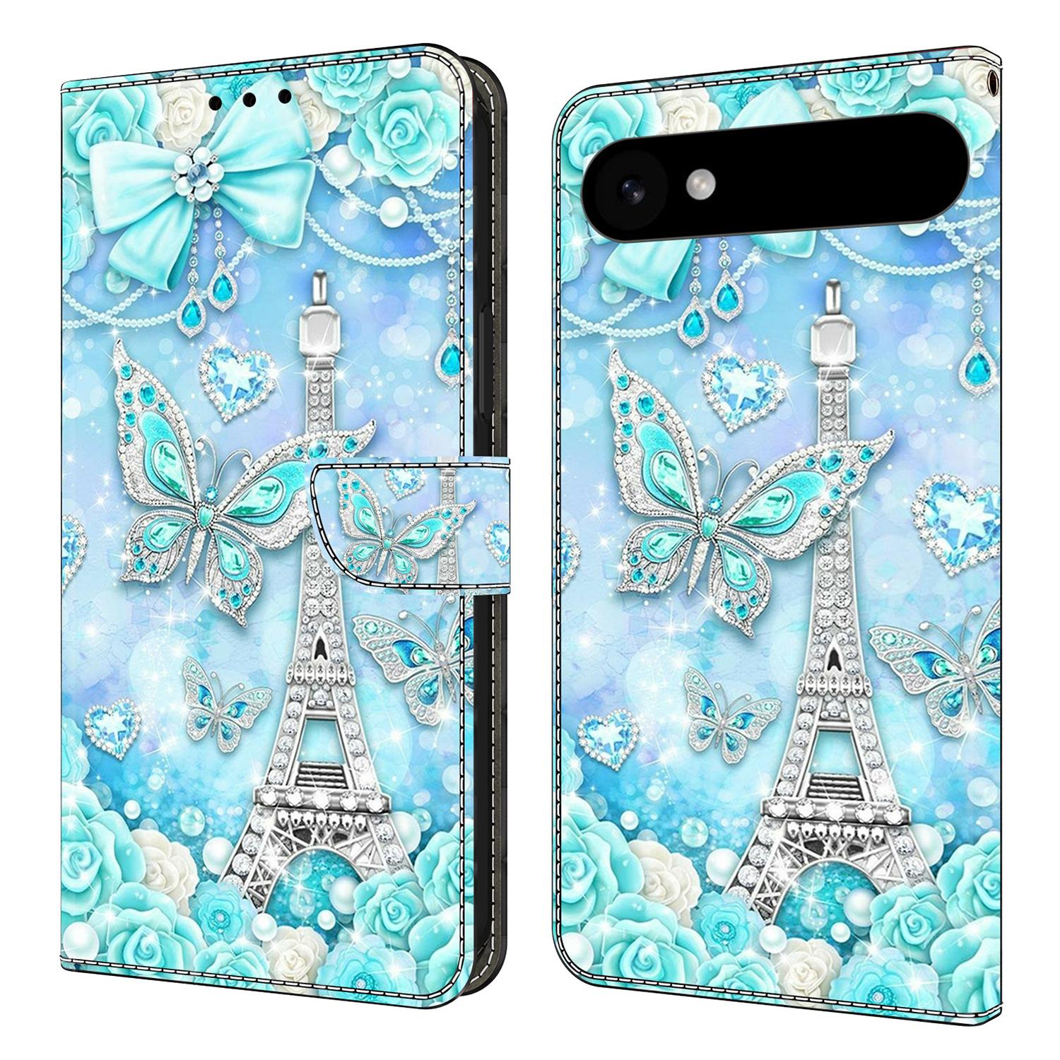 

For iPhone 17 Air Wallet Case Pattern Printing Stand Leather Flip Phone Cover B
