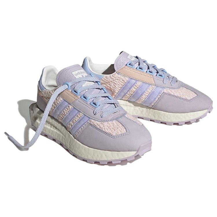 Adidas Originals Retropy E5 Fabric Synthetic Leather Trendy Sports Shock Absorbing Non-Slip Wear-Resistant Low-Top Lifestyle Casual Shoes IG3000