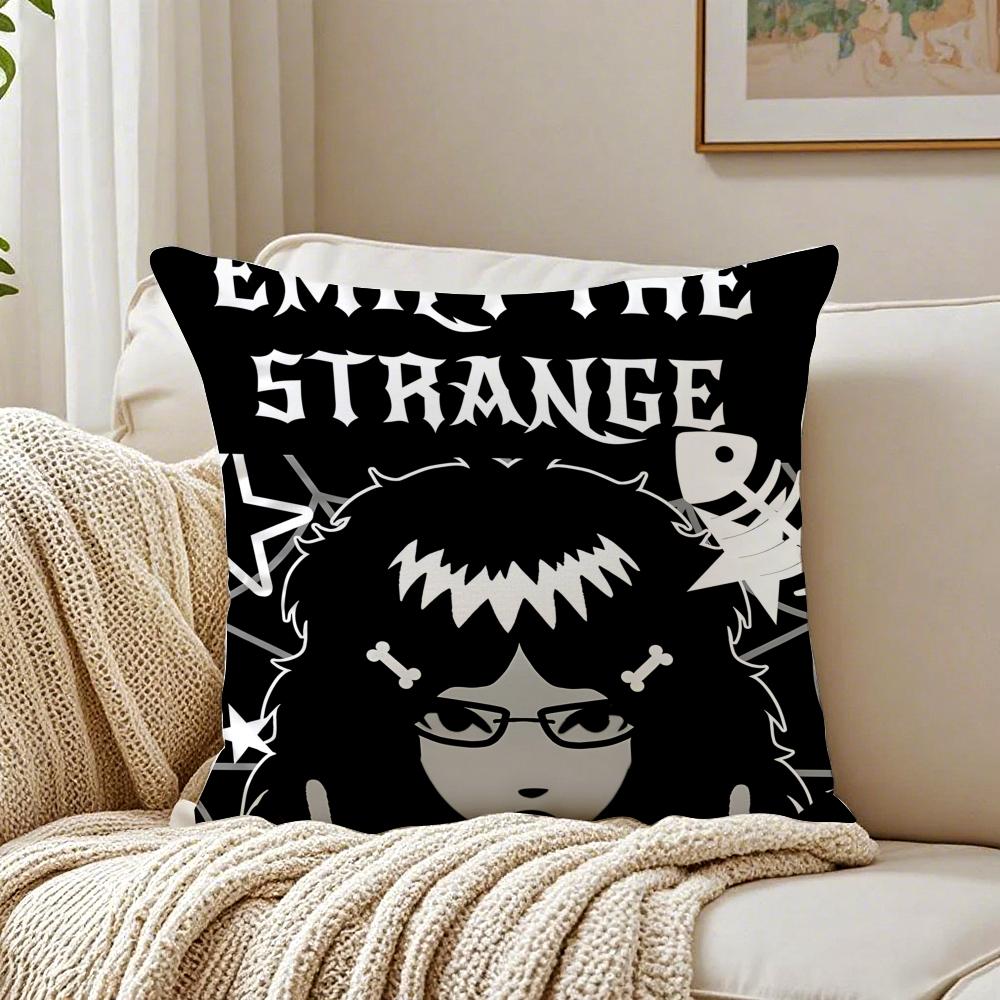 Comics Quirky EEmily The SStrange Cushion Cover Pillowcase Antidustmite living Room Sofa Decor Cushion Room