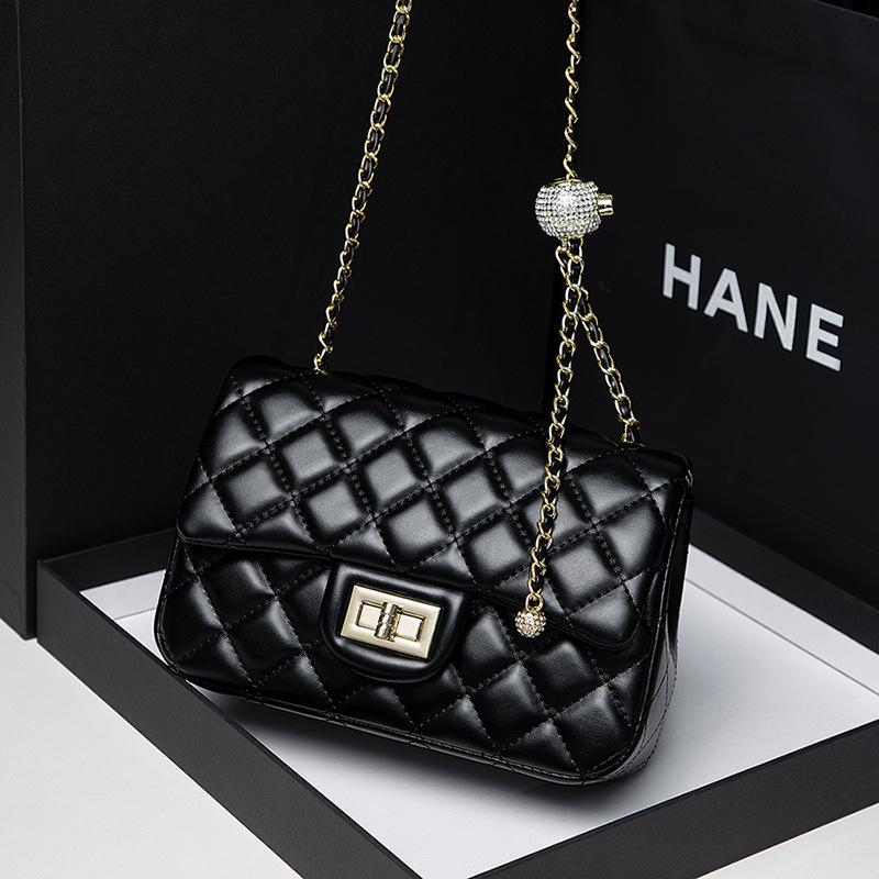 

Tote Shoulder Women s Bag 2023 New Tide Small Fragrance Leather Fashion Lingerie Chain Crossbody Bag чёрный