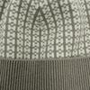 Excellent HERMES Knit cap H logo design beige cashmere Women M Used