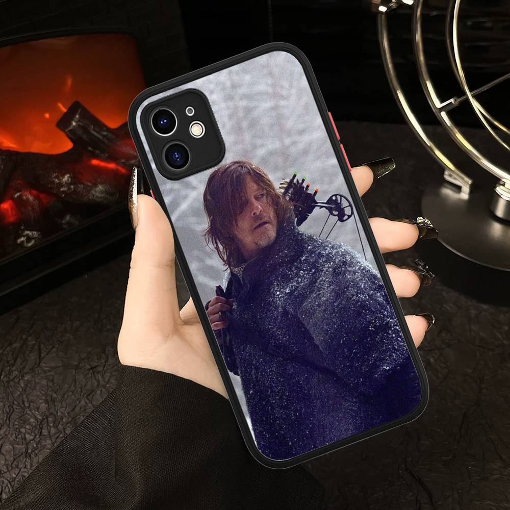 Horror The W-Walking D-Dead TV For IPhone 11 12 13 14 15 16 Pro Max Plus Matte Translucent Phone Cover