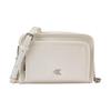 SS25 Brand Letter Chain Casual Commuting Synthetic Material Crossbody Shoulder Bag Medium Size Women's Milk White Milky White