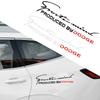 1 st Biltyg Front Strålkastare Ögonbryn 3D Klistermärke Dekor Sport Design för Dodge SXT Challenger Charger RAM Stratus Dart Dakota Charger Avengr Durango